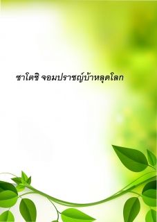 ซาโตชิ จอมปราชญ์บ้าหลุดโลก