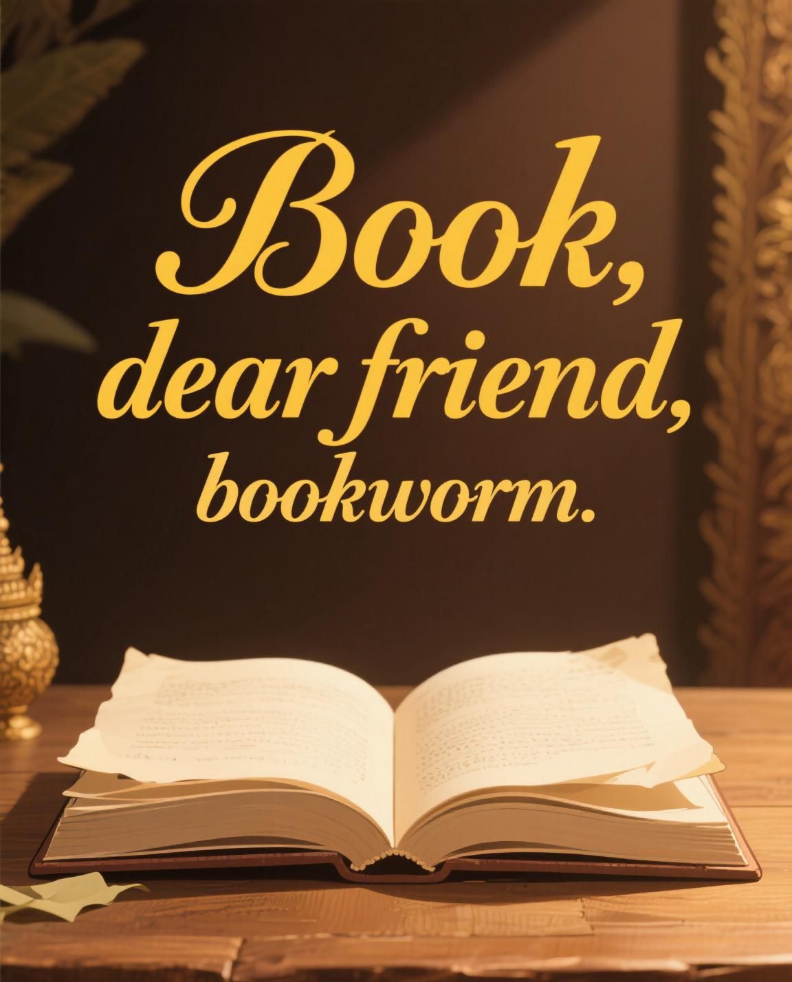 Book เพื่อนรักหนอนหนังสือ