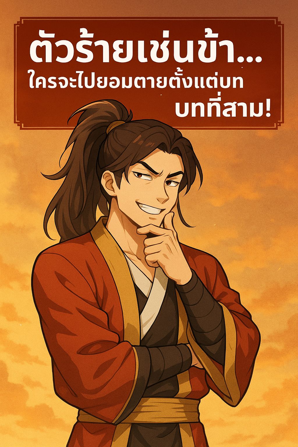 ตัวร้ายเช่นข้า...ใครจะไปยอมตายตั้งแต่บทที่สาม