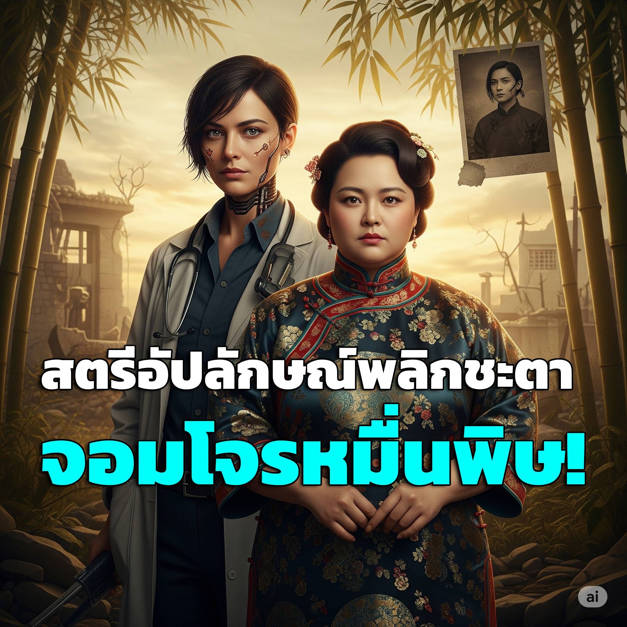 สตรีอัปลักษณ์พลิกชะตา จอมโจรหมื่นพิษ