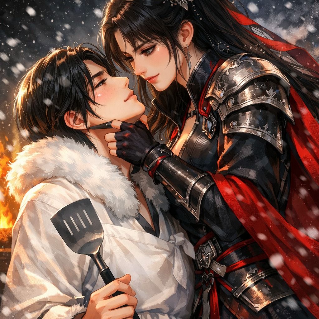 เชฟใหญ่ทะลุมิติมาเป็นสามี(เมีย)แม่ทัพหญิง : ใช้สกิลทำอาหารช่วยเมียปราบกบฏ โดนตอบแทนด้วยกีฬามันส์ๆ