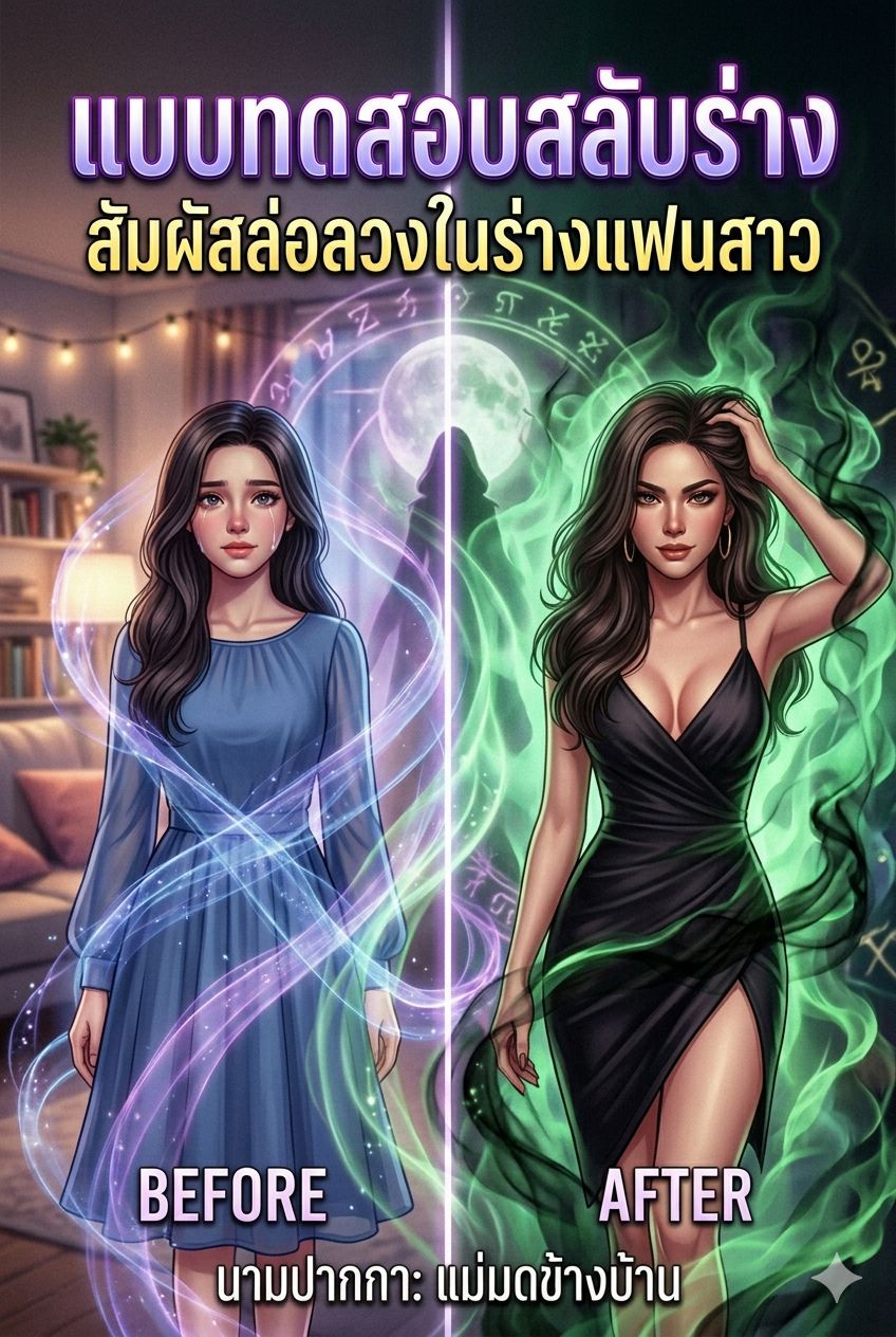 แบบทดสอบสลับร่าง: สัมผัสล่อลวงในร่างแฟนสาว