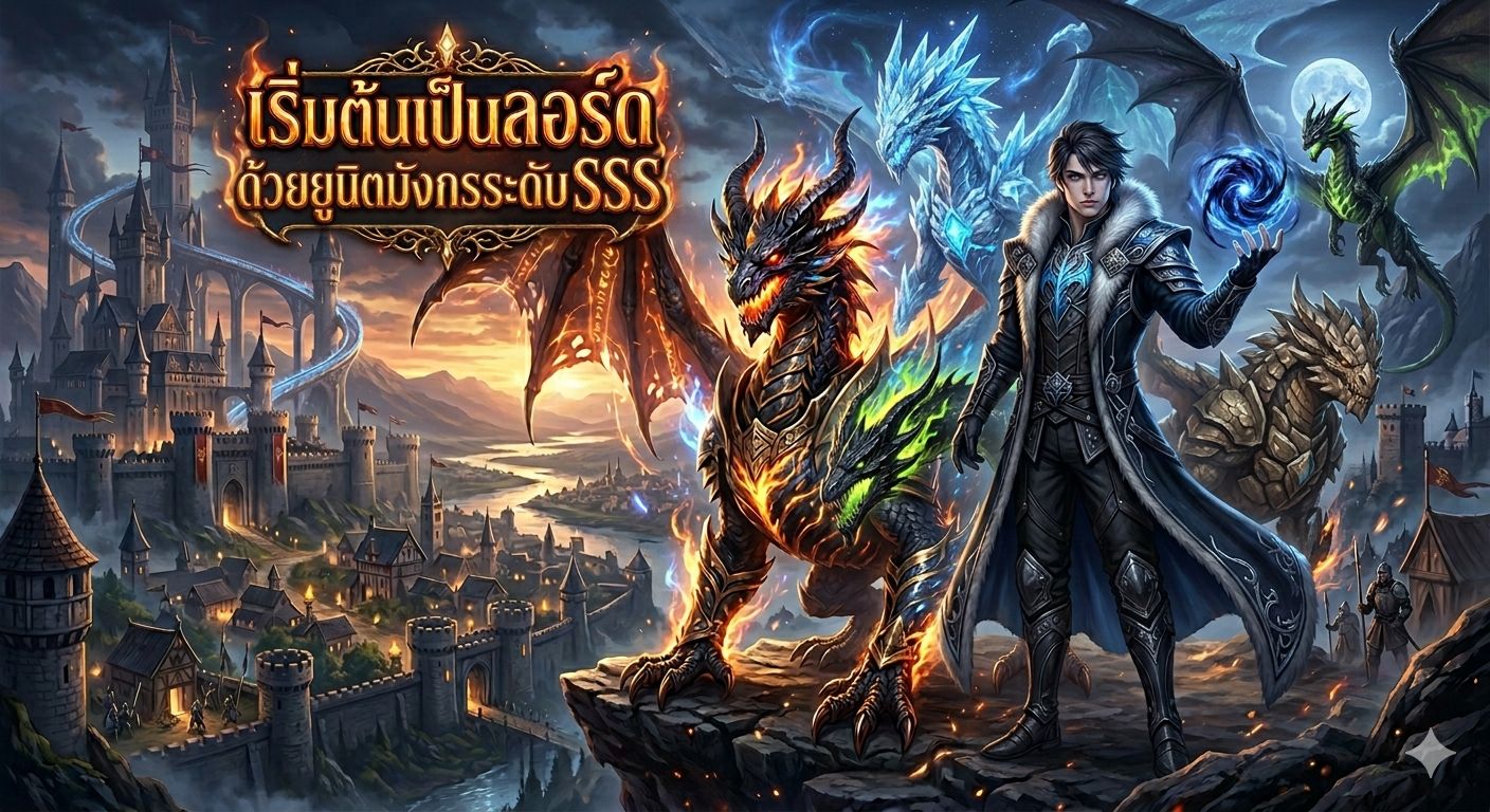 เริ่มต้นเป็นลอร์ดด้วยยูนิตมังกรระดับ SSS
