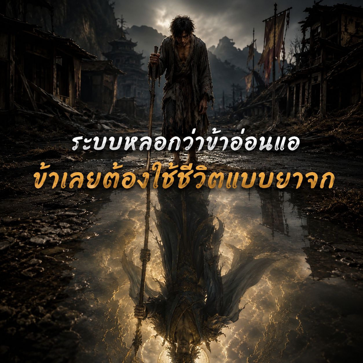 เพราะระบบหลอกว่าข้าอ่อนแอ ข้าเลยต้องใช้ชีวิตแบบยาจก