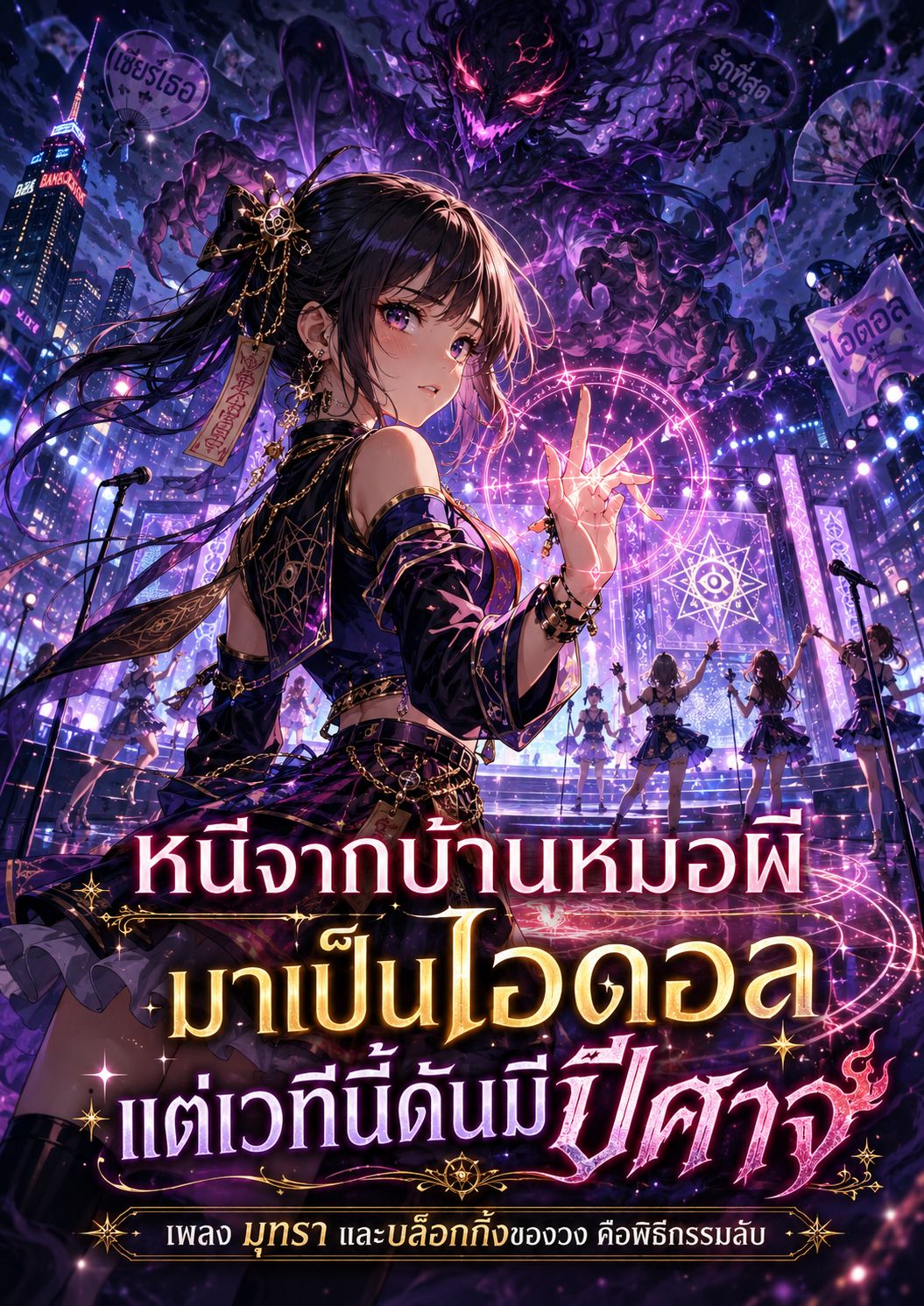 หนีจากบ้านหมอผีมาเป็นไอดอล แต่เวทีนี้ดันมีปีศาจ