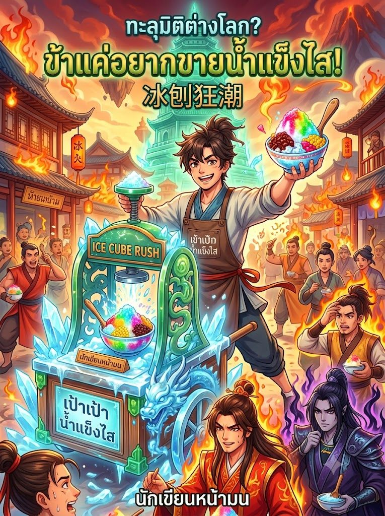 ทะลุมิติต่างโลก? ข้าแค่อยากขายน้ำแข็งไส! อ่านฟรี 70 ตอน ( ภาค 1 )เท่านั้น