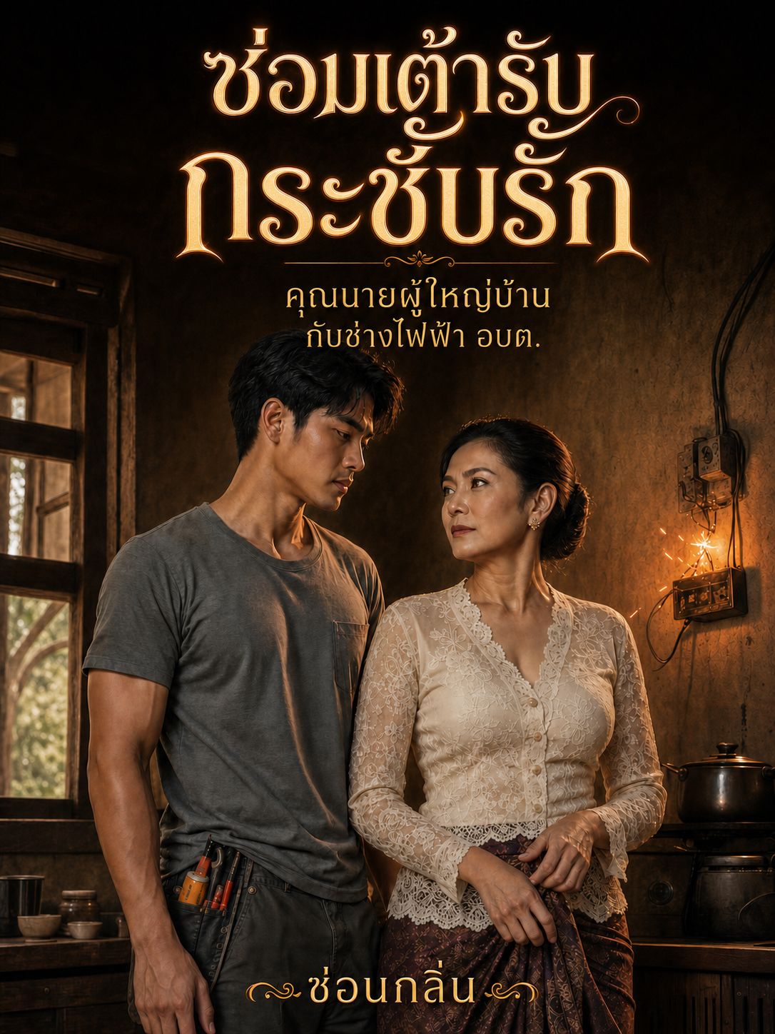 ซ่อมเต้ารับกระชับรัก คุณนายผู้ใหญ่บ้านกับช่างไฟฟ้า อบต.