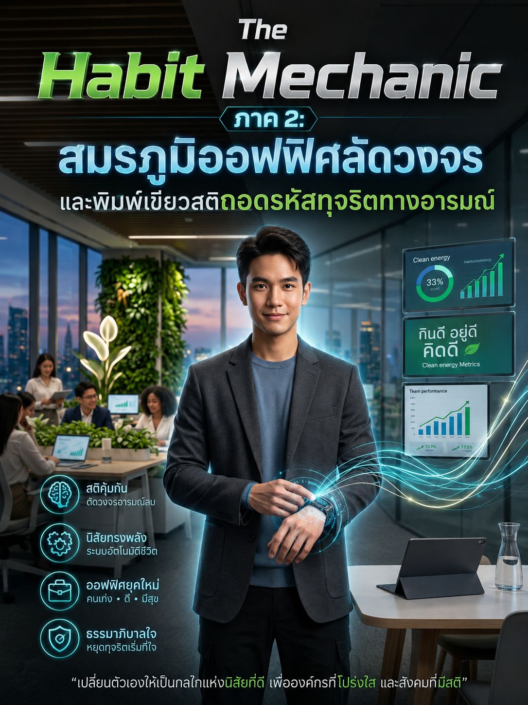 The Habit Mechanic ภาค 2: สมรภูมิออฟฟิศลัดวงจร และพิมพ์เขียวสติถอดรหัสทุจริตทางอารมณ์