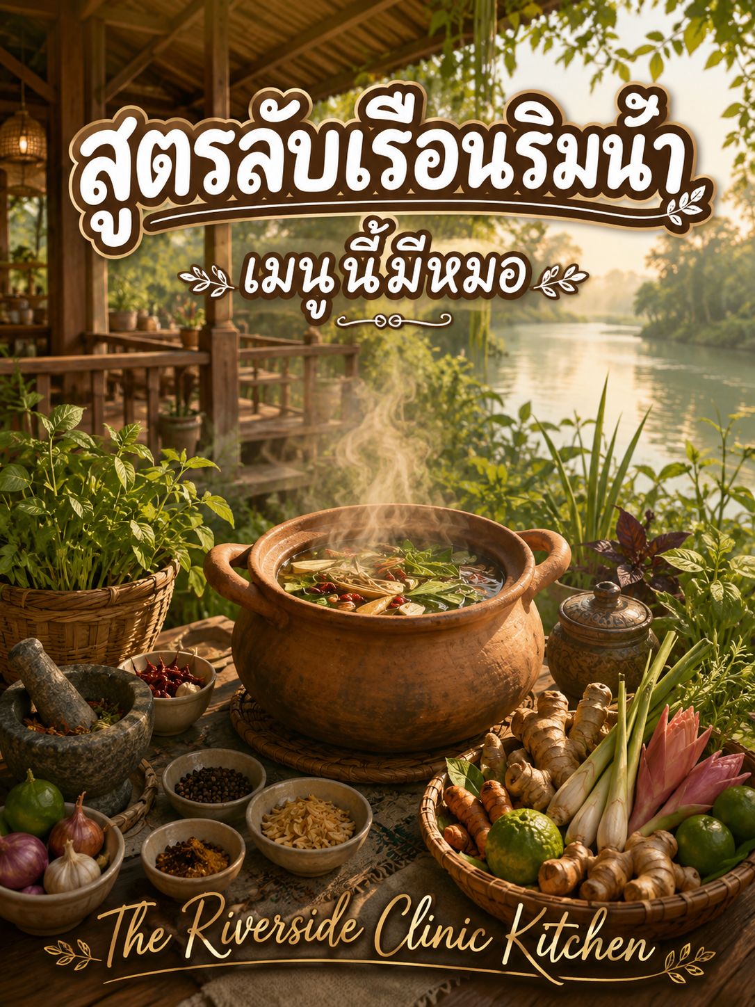 สูตรลับเรือนริมน้ำ: เมนูนี้มีหมอ (The Riverside Clinic Kitchen)