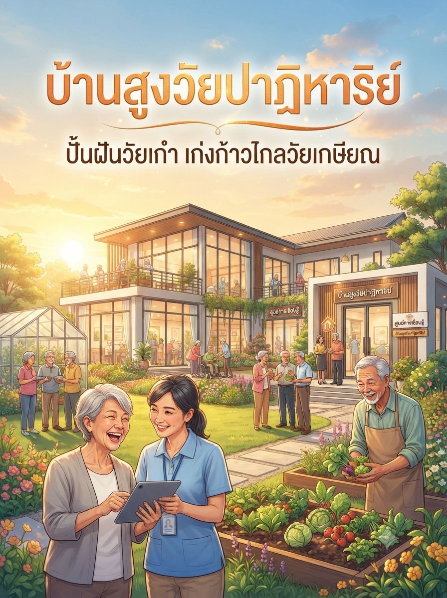 บ้านสูงวัยปาฏิหาริย์: ปั้นฝันวัยเก๋า เก่งก้าวไกลวัยเกษียณ